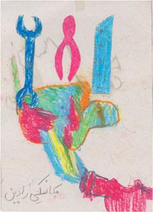 قصه گویی و نقاشی درباره حرفه های مختلف