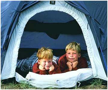 همراه با کودکان در طبیعت اردو بزنید 