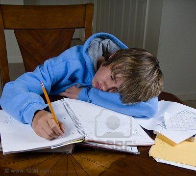 مشق شب و کودک