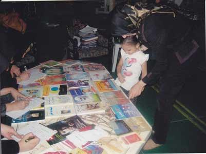 ترویج کتابخوانی در ورزشگاه 