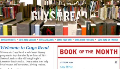 "پسران می خوانند"، وب سایتی برای تشویق پسران به کتابخوانی