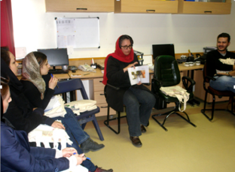  داوطلبان کتابخوانی محک با شیوه های بلندخوانی آشنا شدند