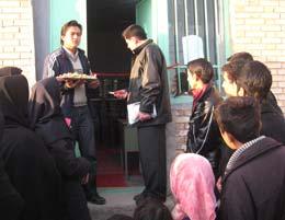 دو کتابخانه کودک و نوجوان در دو مهمانشهر  مهاجران افغان