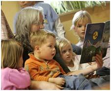 لذت خواندن، بلندخوانی با کودکان در خانه و مهدکودک