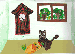 کودکان در کارگاه خلاقیت ادبی کتاب تصویری ساختند