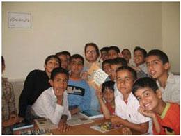 کتابخانه های کوچک برای کودکان روستاهای طبس