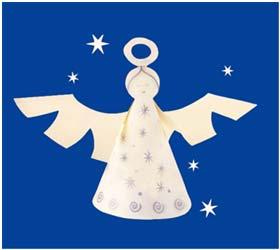 کارگاه رشد مهارت ها و خلاقیت: ساخت فرشته کاغدی