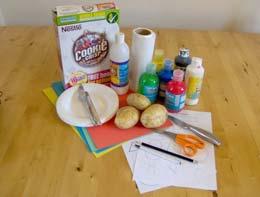 چاﭖ سیب زمینی