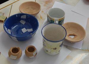 جلسه سوم: کارگاه مرمت سفال