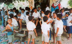 طرح کتابخانه سیار برای کودکان بانکوک-تایلند